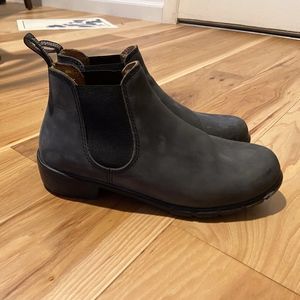 Blundstone Heeled Rustic Black